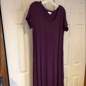 JJILL Seamed Knit Maxi Dress M